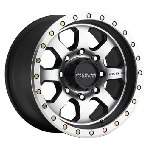Raceline 929M SL Avenger Black with Machined Face (929M-79050-12)