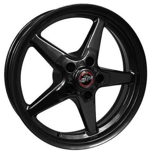 Racestar 92 Drag Star Bracket Racer 17x10.5 5x114.3 45 ET 3.07 CB Black (92-705154SB)