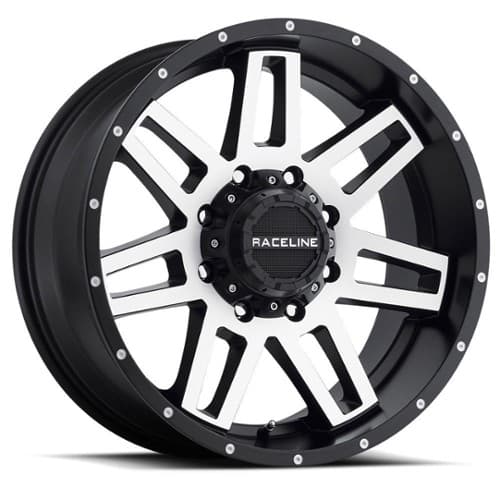 Raceline 931M Injector 20x9 Blank 5 Lug/Blank 6 Lug/Blank 8 Lug -12 ET 78.1 CB Machined (931M-29000-12(6P))