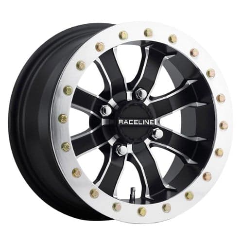 Raceline A71 Mamba Beadlock Black with Machined Face (A7147056-43)