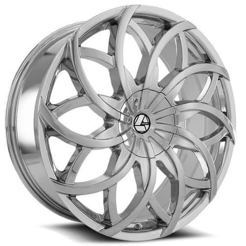Azara AZA 504 20x8.5 5x110/5x114.3 35 ET 74.1 CB Nano Chrome (AZA504208551101143+35NCR)
