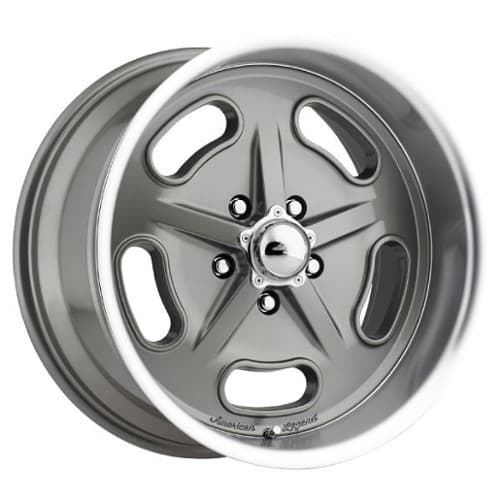 American Legend Racer 17x8 5x101.6 0 ET 73.1 CB Gray (ALR178000PGM)