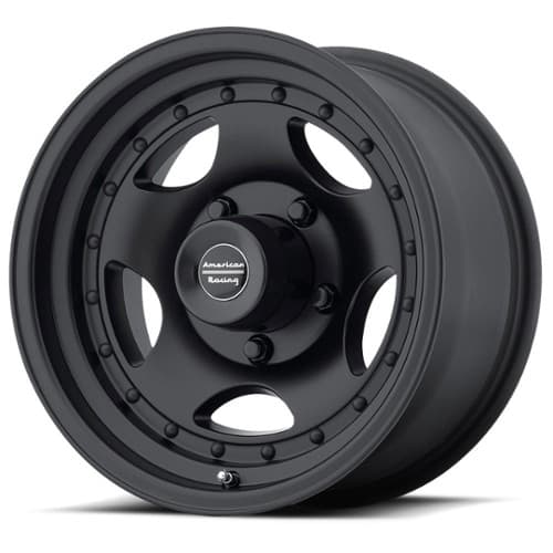American Racing AR23 15x10 5x139.7 -44 ET 108 CB Satin Black with Clearcoat (AR235185B)