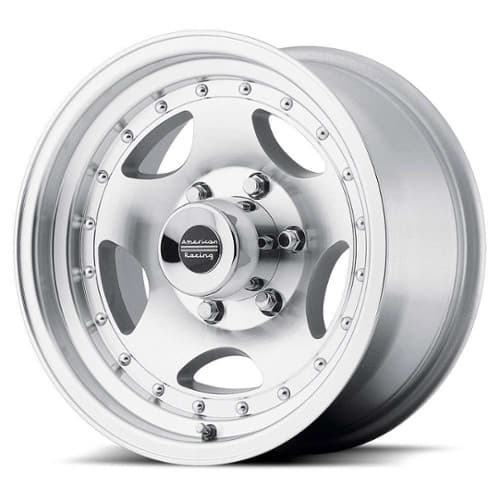 American Racing AR23 16x8 8x165.1 0 ET 130.8 CB Machined with Clearcoat (AR236882)