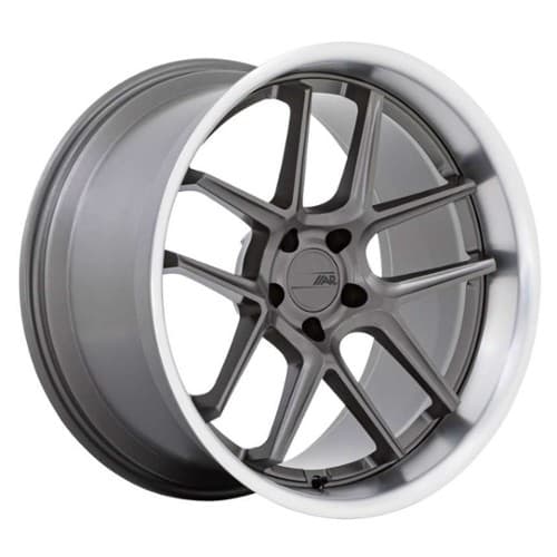 American Racing AR942 Matte Gunmetal with Machined Lip (AR942AD20951515)