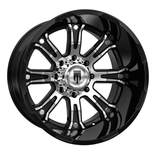 American Truxx AT154 Bomb Black/Machined (AT154-22436BM-76)