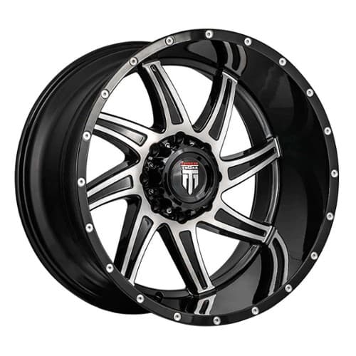 American Truxx AT162 Vortex Black/Machined (AT162-22236BM-44)