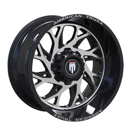 American Truxx AT1900 Sweep Gloss Black Milled (AT1900-22278M-44)