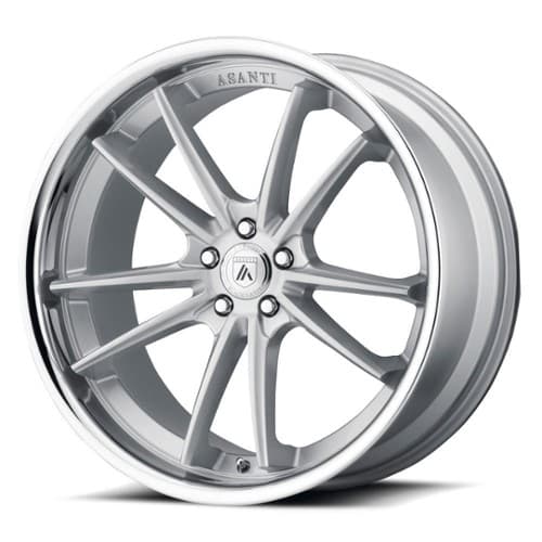 Asanti ABL-23 Sigma Brushed Silver with Chrome Lip (ABL23-20055238SL)