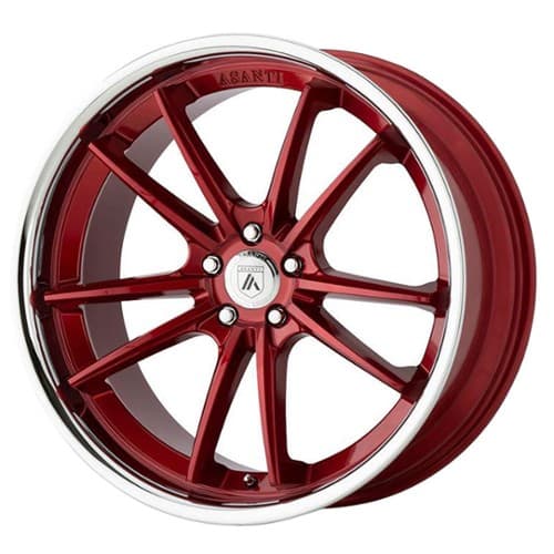 Asanti ABL-23 Sigma Candy Red With Chrome Lip (ABL23-20055638RD)