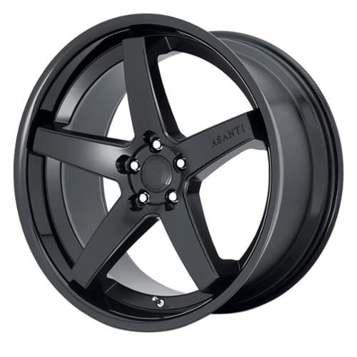 Asanti ABL-31 Regal Satin Black W/ Gloss Black Lip (ABL31-20905625SB)