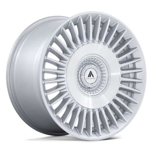 Asanti ABL-40 Tiara Gloss Silver w/Bright Machined Face (AB040SD20900015)
