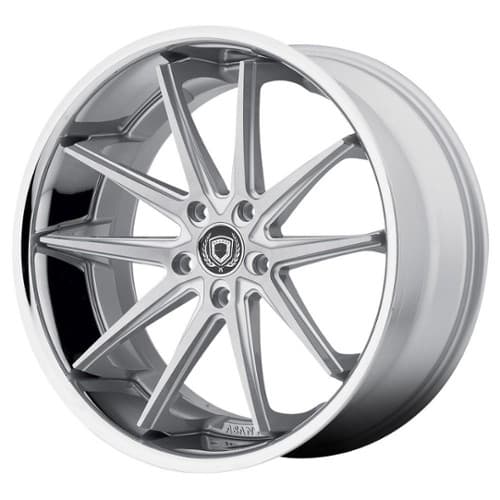 Asanti ABL-05 Altair 22x9 5x112 32 ET 74.1 CB Silver Machined with SS Lip (ABL5-22905632SL)