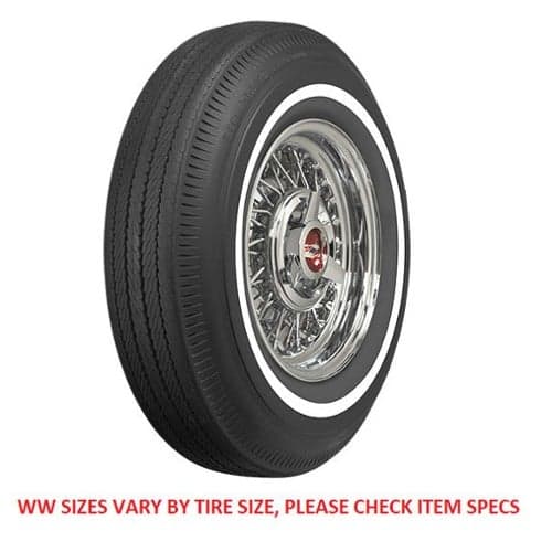 BFGoodrich Silvertown Bias Ply C-2 775-15 WW (60400C)