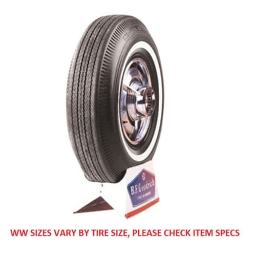 BFGoodrich Silvertown Bias Ply F Narrow 950-14 SL WW (54610C)