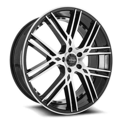 Blade BL-405 Vittoro 22x8.5 5x120 35 ET 74.1 CB Black Machined (BL40522855120+35GBM)