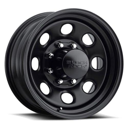 Black Rock 997 Type 8 17x9 8x165.1 -13 ET 130.8 CB Matte Black (997798045)
