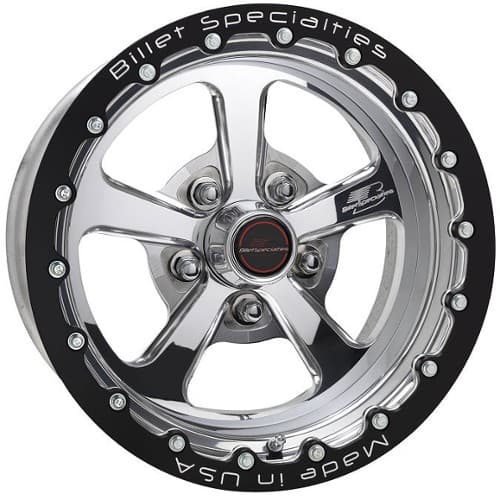 Billet Specialties Dominator F-Body Single Bead Lock Polished (RSB951F1275N)