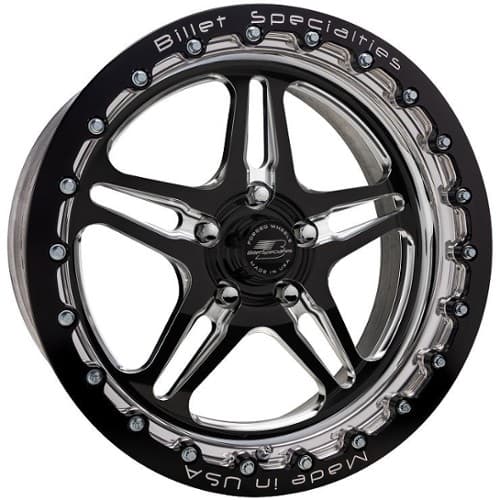 Billet Specialties Lonestar Single Bead Lock Black (AMCB45SB580)
