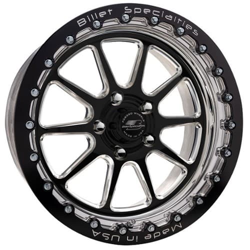 Billet Specialties Malibu Single Bead Lock Black (AMCB40SB580)