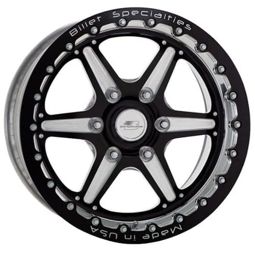 Billet Specialties Street Lite LT 6-Lug Single Bead Lock Black (BRSB67108365N)