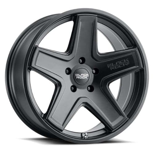 Black Rock 955B Detour 20x9 5x127 12 ET 71.6 CB Matte Black (2022587724)