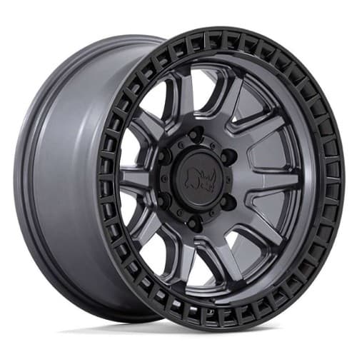 Black Rhino Calico Matte Gunmetal w/Matte Black Lip (BR001AB17855010N)