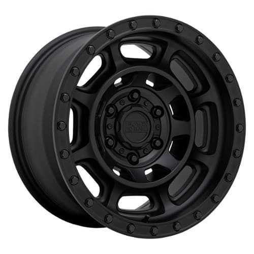 Black Rhino Convoy 17x8.5 6x139.7 -10 ET 112.1 CB Matte Black (1785CNV-06140M12)