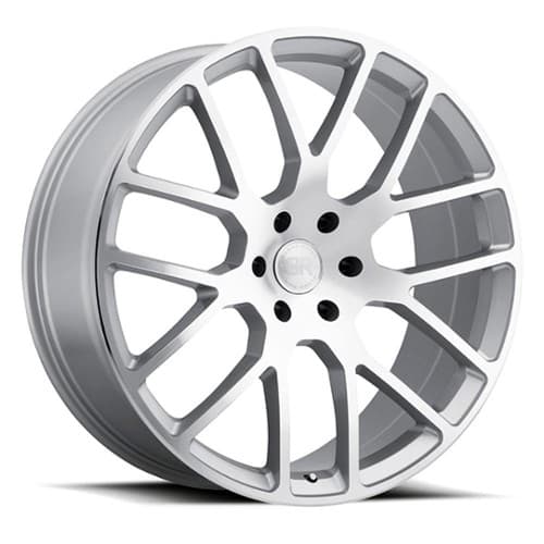 Black Rhino Kunene 22x9.5 6x139.7 25 ET 112 CB Silver with Mirror Cut Face (2295KUN256140S12)