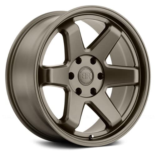 Black Rhino Roku 18x9.5 6x135 12 ET 87 CB Matte Bronze (1895RKU126135Z87)