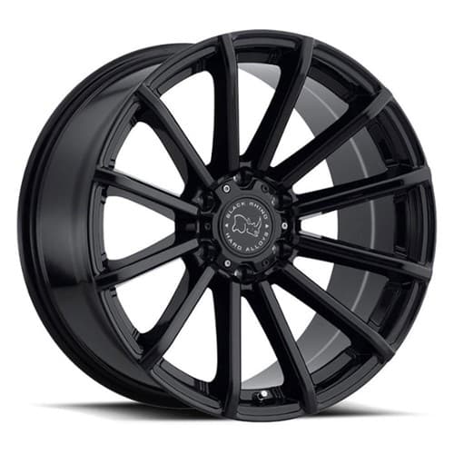 Black Rhino Rotorua 18x9.5 6x139.7 12 ET 112.1 CB Gloss Black (1895RTU126140B12)