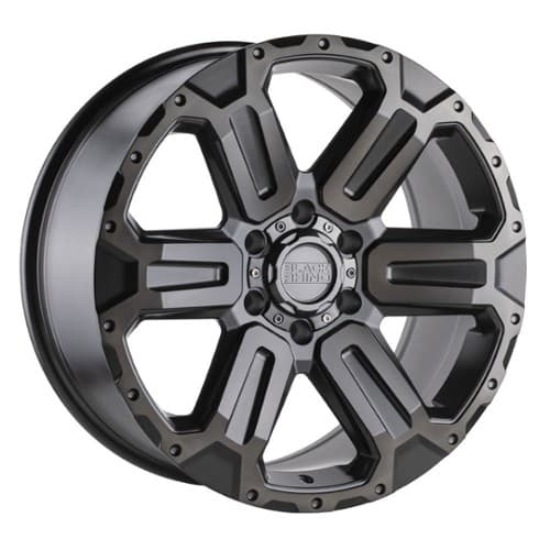 Black Rhino Wanaka Matte Gunmetal w/ Brushed Face and Gunmetal Tint (1785WKA126140G12)