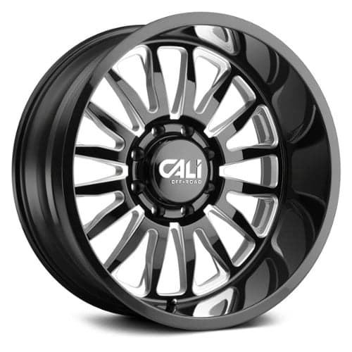 Cali Off-Road Summit 9110 Gloss Black Milled Spokes (9110-2983BM-12)