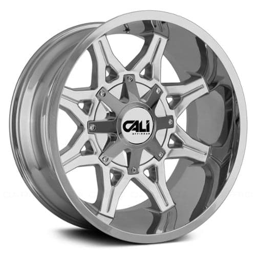 Cali Off-Road 9107 Obnoxious 20x12 8x180 -44 ET 124.1 CB Chrome (9107-2278C)