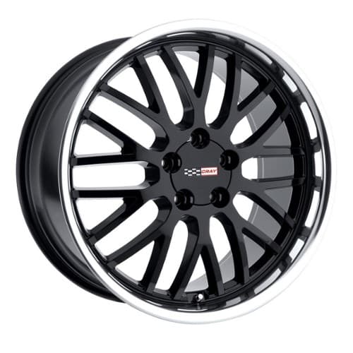 Cray Manta 18x9 5x120.65 50 ET 70.3 CB Gloss Black with Mirror Cut Lip (1890CMA505121B70)