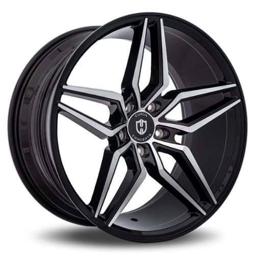Curva C25 Black with Machined Face (C25-2010BLNK4073BMF)