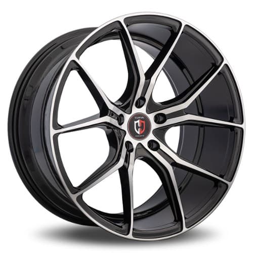 Curva C42 Black with Machined Face (C42-20851143573BMF)