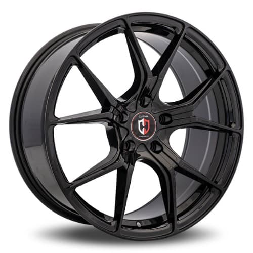 Curva C42 20x10 5x114.3 38 ET 73.1 CB Gloss Black (C42-20101143873BLK)