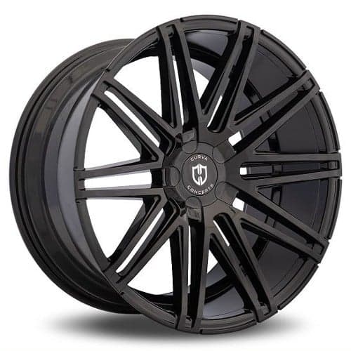 Curva C48 20x10.5 5x114.3 40 ET 73.1 CB Gloss Black (C48-201051144073BLK)