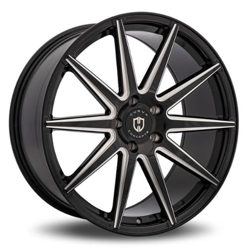Curva C49 Black with Milled Windows (C49-201051143573BMW)