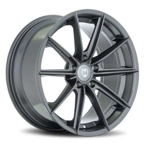 Curva CFF46 20x10.5 Blank 5 Lug 35 ET 73.1 CB Gunmetal (CFF46-20105BLNK3573GM)