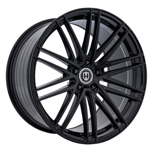 Curva CFF50 20x10.5 Blank 5 Lug 35 ET 73.1 CB Gloss Black (CFF50-20105BLNK3573BLK)