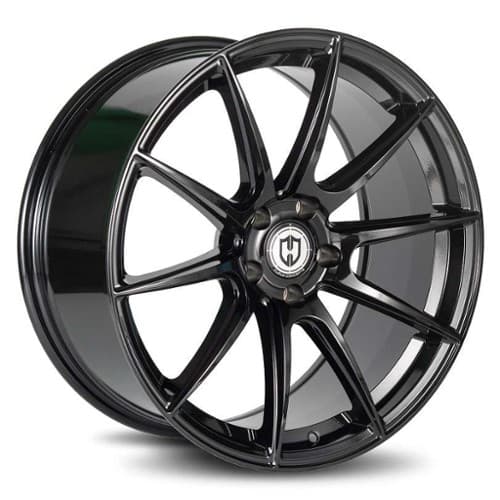 Curva CFF72 19x9 Blank 5 lug 28 ET 66.6 CB Black (CFF72-1990BLNK2866B)