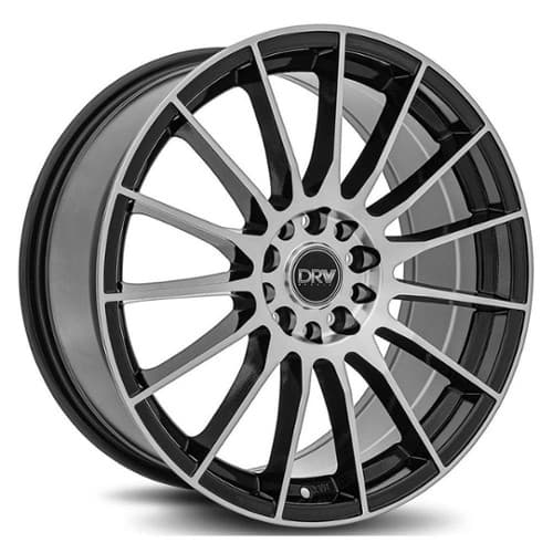 Diablo Racing DRW D15 Gloss Black Machined Face (D15-188010H1054073BMF)