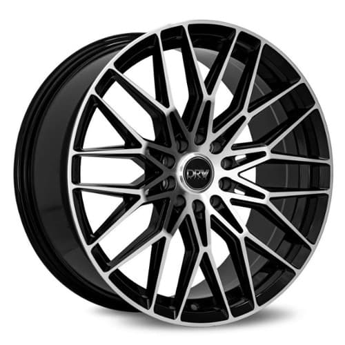 Diablo Racing DRW D21 Gloss Black Machined Face (D21-17758H1083873BMF)