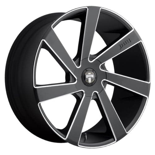 Dub Directa (S133) Matte Black Milled (S133229506+15)