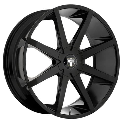Dub Push (S110) 22x9.5 6x135/6x139.7 25 ET 87.1 CB Gloss Black (S110229597+25)