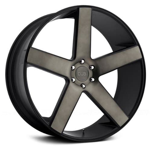 Dub Baller (S116) 24x10 6x139.7 19 ET 106.1 CB Matte Black Machined / Double Dark Tint (S116240084+19)