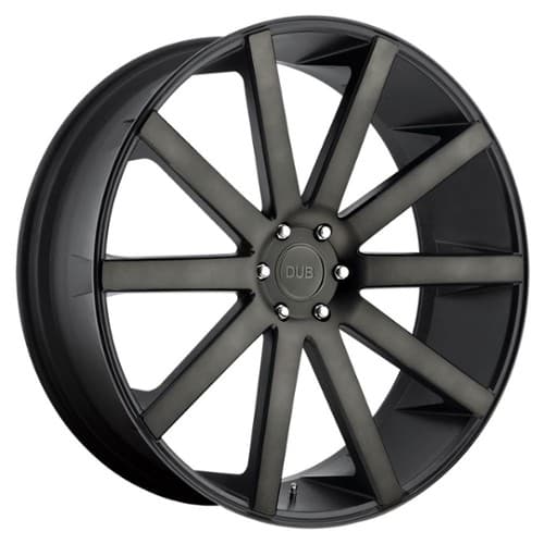 Dub Shot Calla / S121 Black & Machined with Double Dark Tint (S121229584+20)