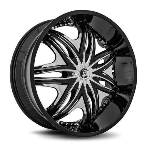 Diablo Morpheus Black Chrome Inserts (MOR-229BLNK1373B)